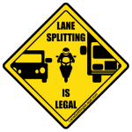 Lane Splitting is Legal In California